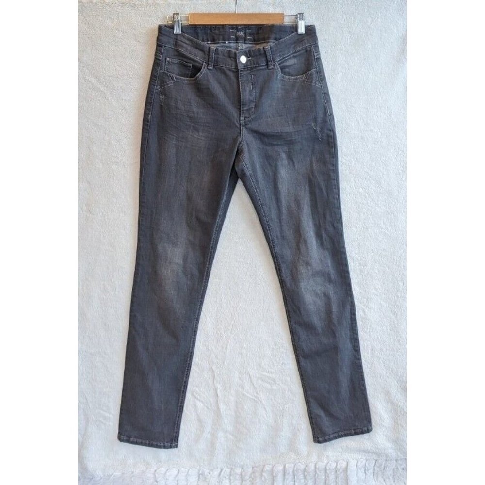 MAC Jeans Carrie Pipe Flash Gr. 42 / 32 Faded black, Gray 5903 A4